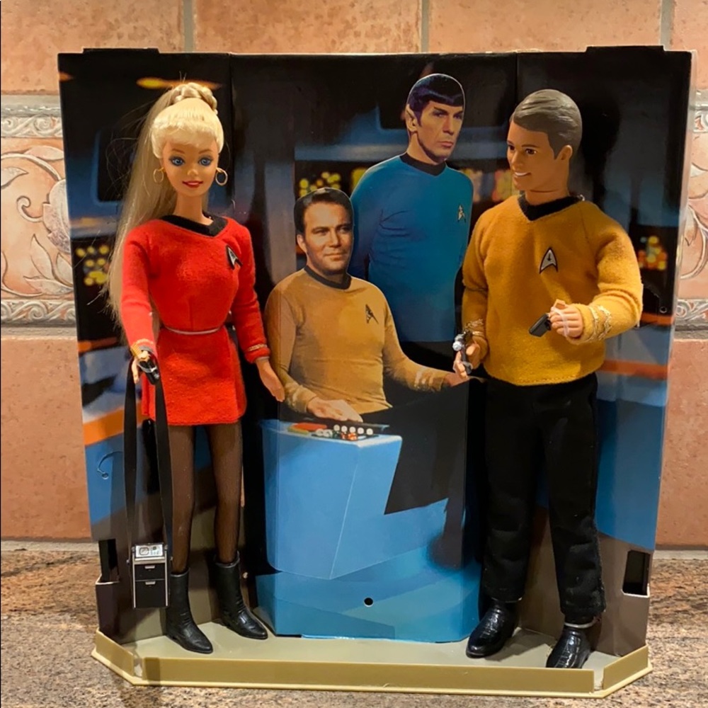 RARE Star Trek Ken & Barbie